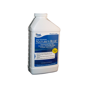 buy Blue Dye - Super Concentrated Blue Pond & Lake Dye in Quart Container